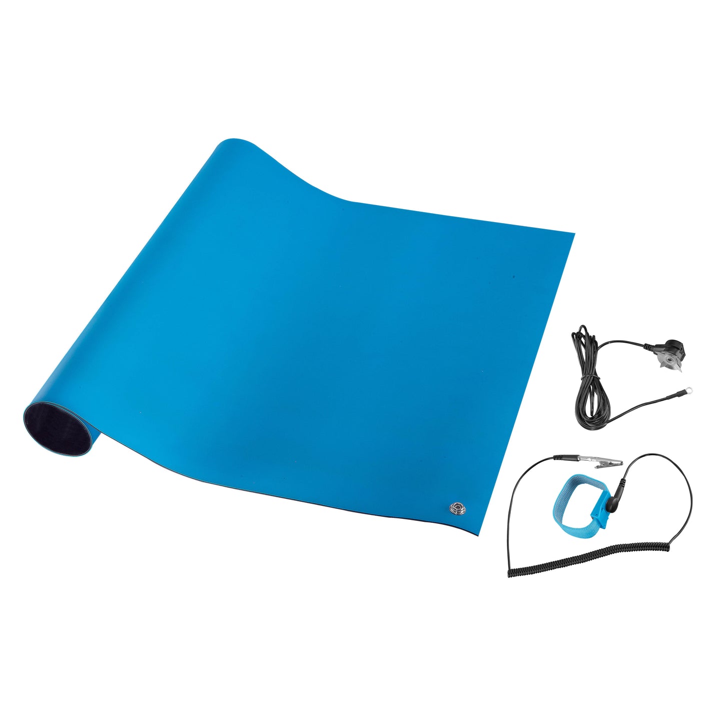 ANTI STATIC MAT /W WRIST GROUNDING CORD AND WRIST STRAP, 20" X 24"