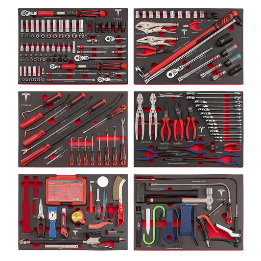 SHARED WORK BAY TOOL CART- FOAMS AND TOOLS ONLY