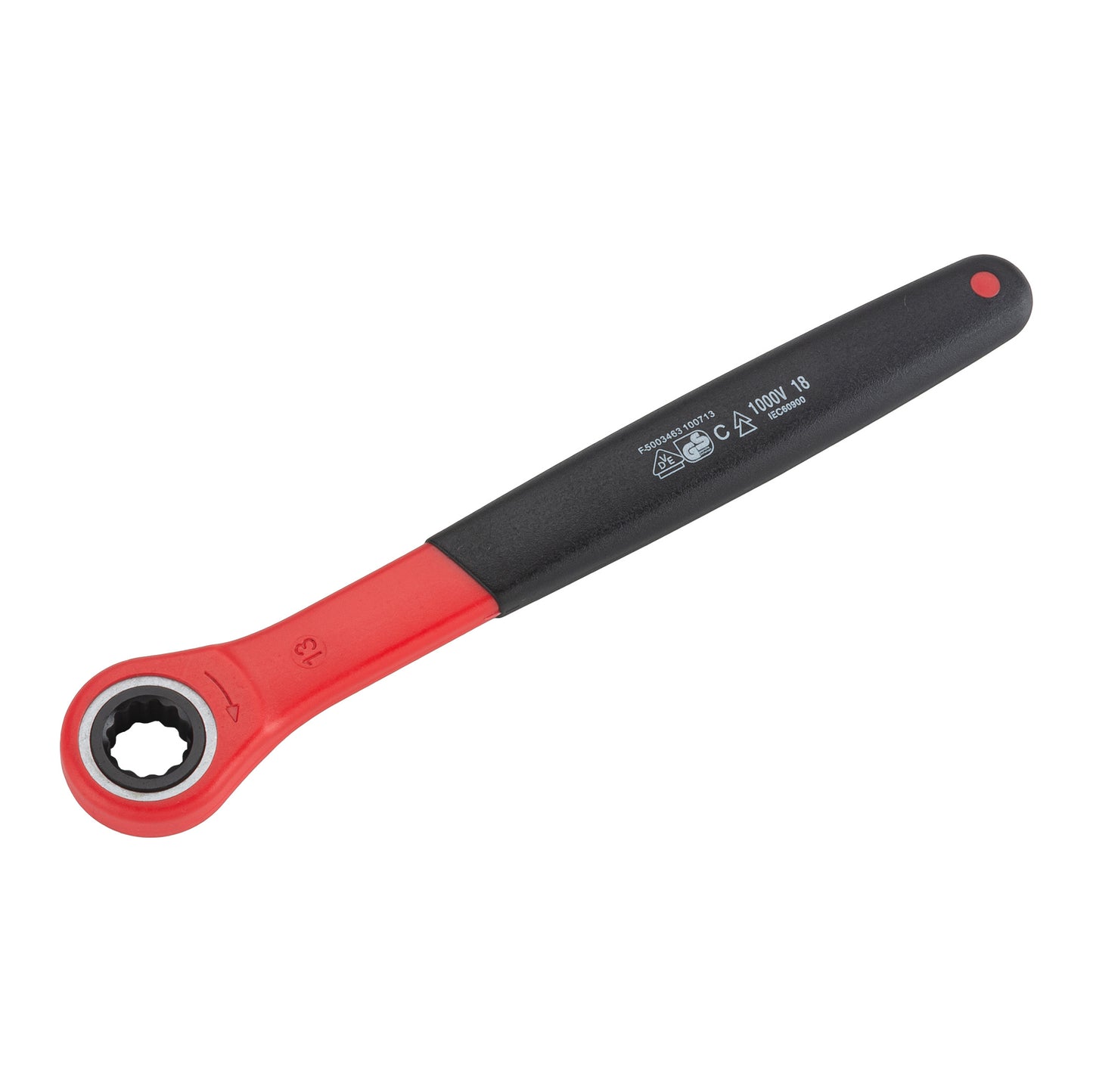 13MM HV RATCHETING WRENCH, MSX