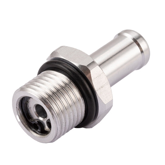 DRIVE UNIT OIL FILL FITTING - BARB FITTING ADAPTER, 10MM TO M16 X 1.5