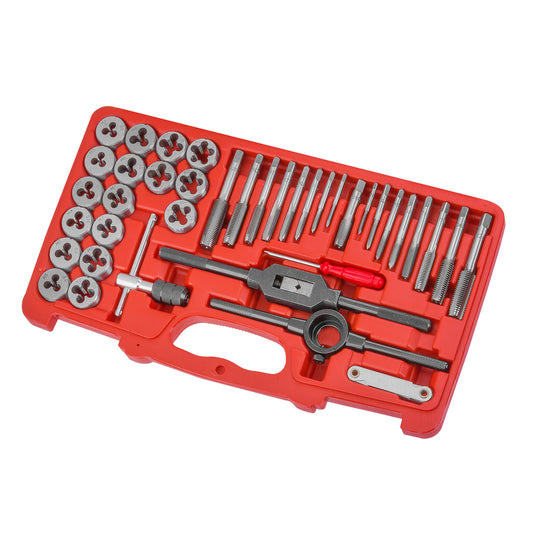 TAP AND DIE SET, METRIC, 40PC